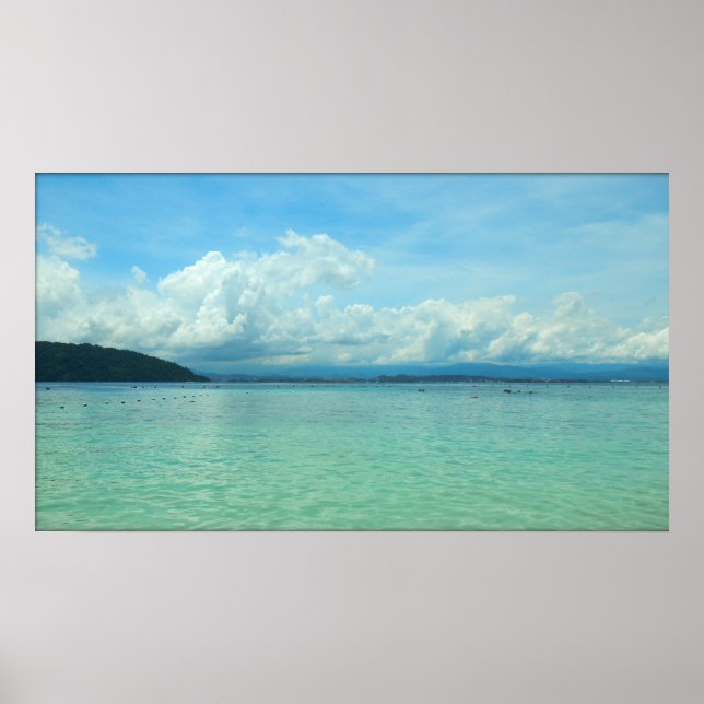 Beach - Kota Kinabalu, Malaysia Poster (Front)