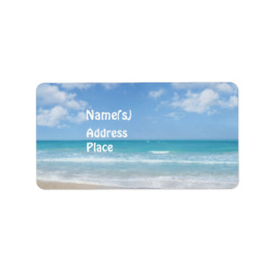 Beach Label