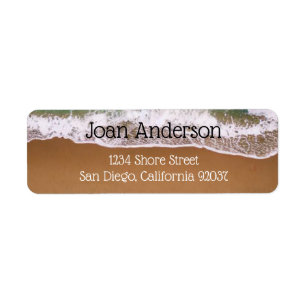 Beach Label