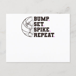 Beach Lady Volleyball Player Volleyball Girl Postcard