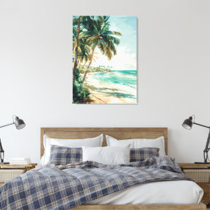 Beach Landscape Canvas Print
