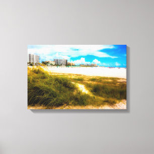 Beach Landscape Canvas Print