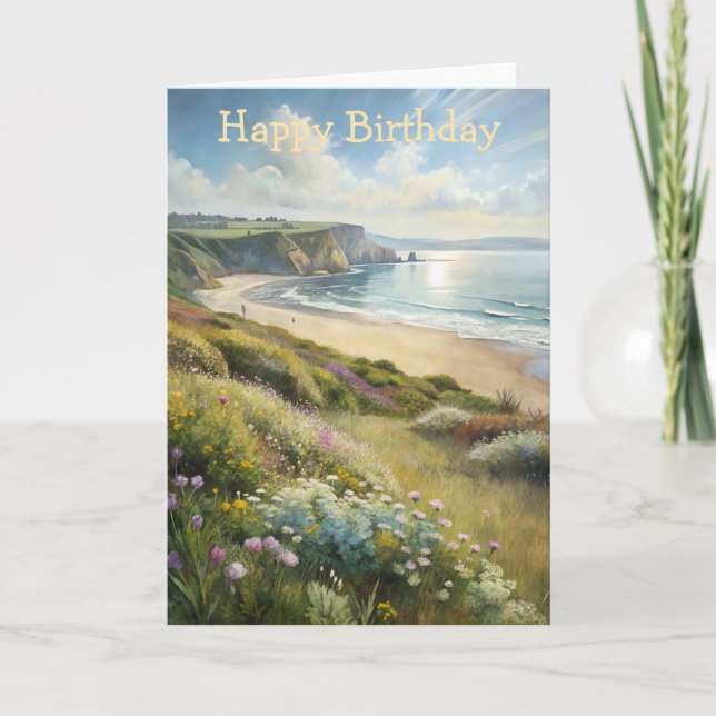 Beach Landscape Card (Front)