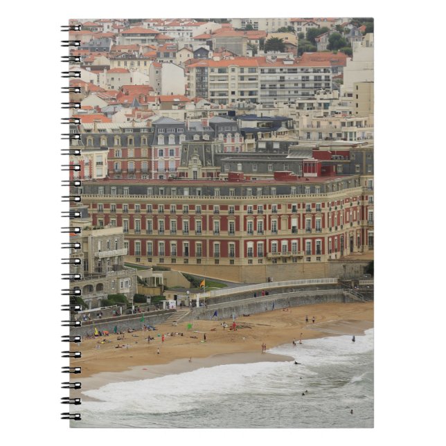 Beach landscape France: The ancient seaside resort Notebook (Front)