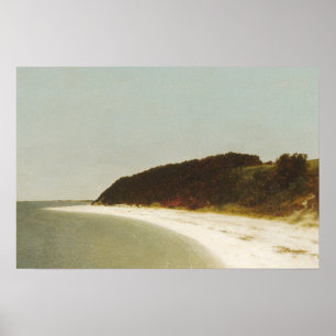 Beach Landscape Painting Classic Art Poster