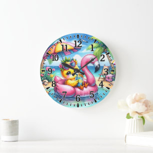 Beach large clock