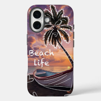 Beach life iPhone 16 case