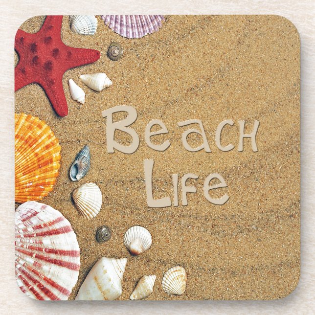 Beach Life Coaster (Front)