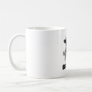 Beach Life Cow Vintage Engraving T-Shirt Design_1 Coffee Mug
