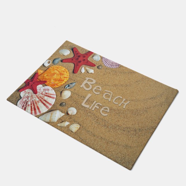 Beach Life Doormat (Angled)