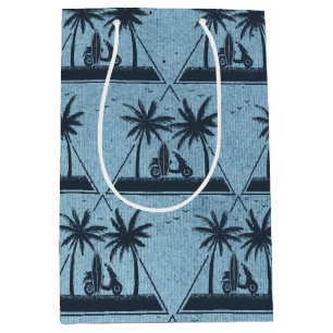 Beach Life Geometric Medium Gift Bag