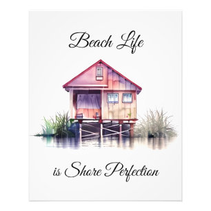 Beach Life is Shore Perfection Photo Print