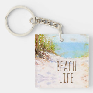 Beach Life Key Ring