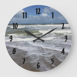 Beach Life Large Clock