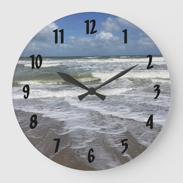 Beach Life Large Clock (Front)
