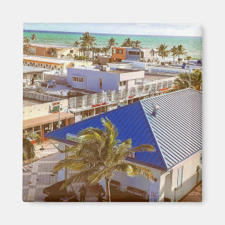 Beach life magnet