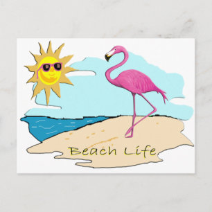 Beach Life Postcard