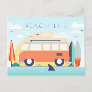 Beach Life Postcard