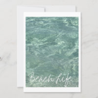 Beach Life Quotes Waves Ocean Clear Teal Water