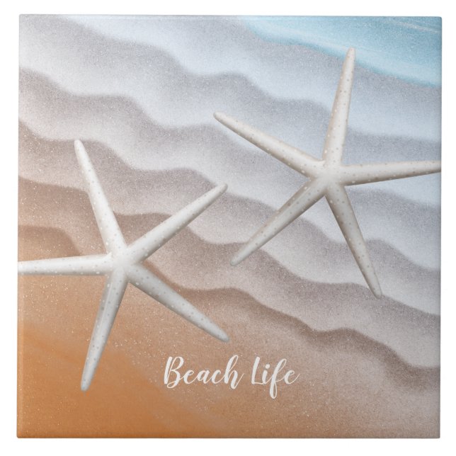 Beach Life Starfish Tile (Front)