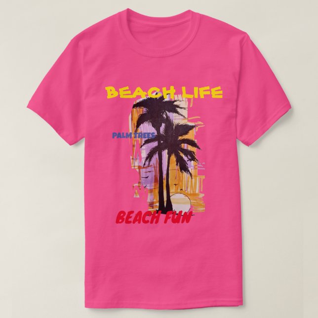 BEACH LIFE TEE (Design Front)