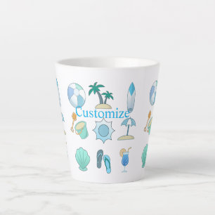 Beach Life Things Thunder_Cove  Latte Mug