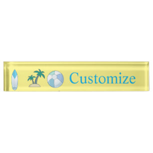 Beach Life Things Thunder_Cove Nameplate