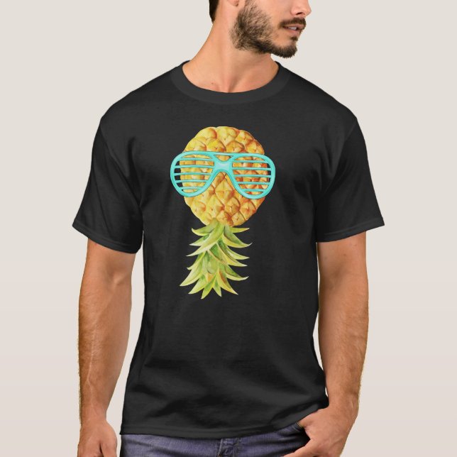 Beach life upside down pineapple T-Shirt Tank Top (Front)