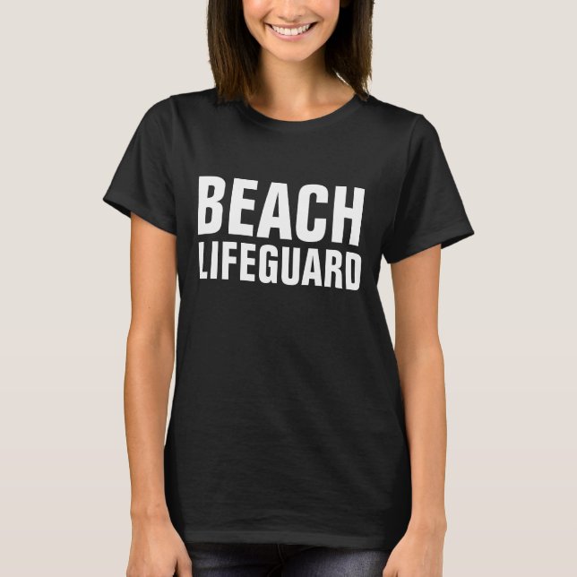 BEACH LIFEGUARD T-SHIRTS (Front)