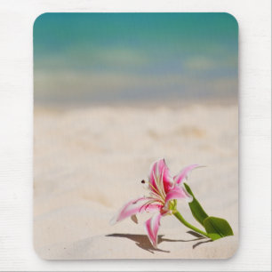 Beach Lily Mouse Mat