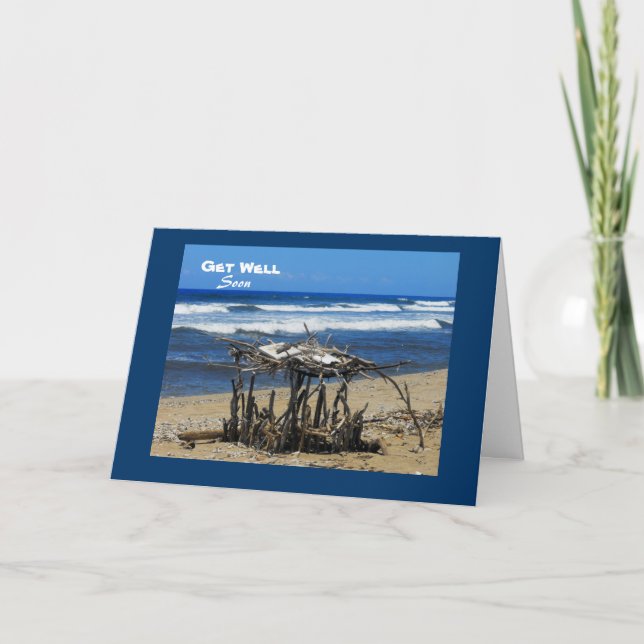 Beach Ling-two, Get well Card (Front)