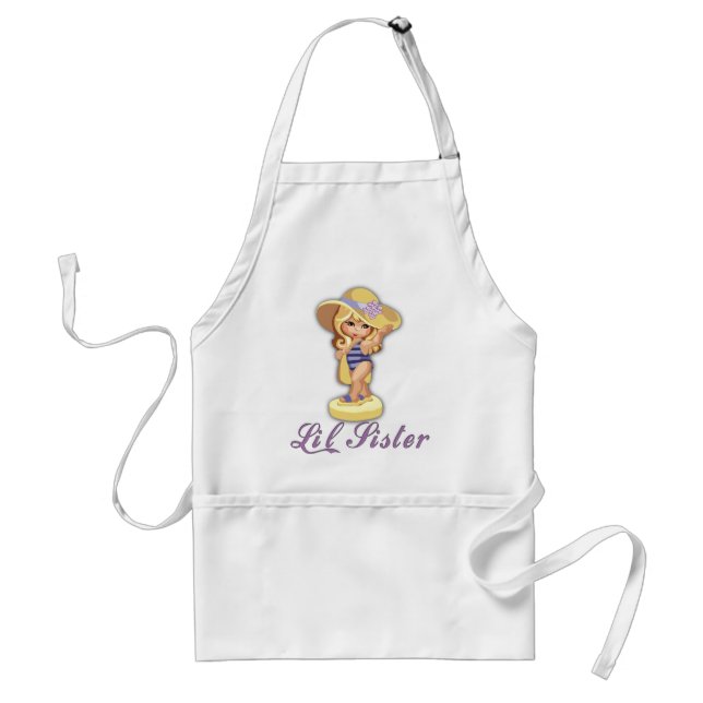 Beach Little Sister Standard Apron (Front)