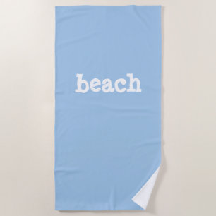 beach Long Sleeve Beach Towel