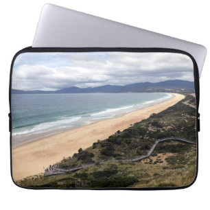 Beach lookout laptop sleeve