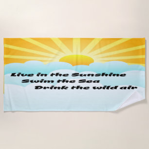Beach Love Beach Towel