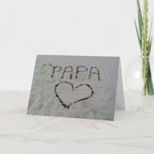 Beach Love Father's Day Card