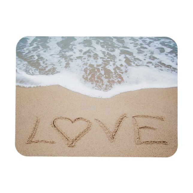 Beach Love II Magnet (Horizontal)