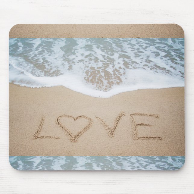 Beach Love II Mouse Mat (Front)