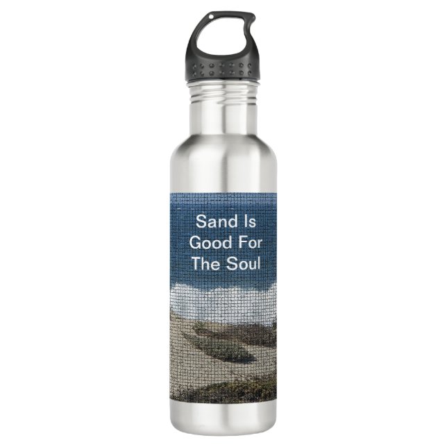 Beach Lover Coastal Landscape Ocean Beachcomber 710 Ml Water Bottle (Front)