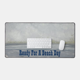 Beach Lover Ocean Wave Photo Coastal Water Desk Mat