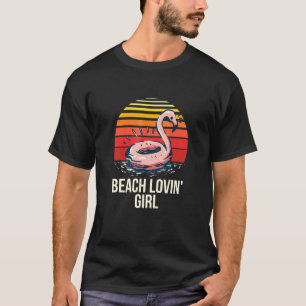Beach Lovin Girl Tropical Tour Sunny Cruise Beach T-Shirt