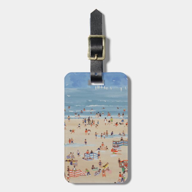 Beach Luggage Tag (Front Vertical)