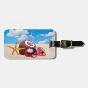 Beach Luggage Tag