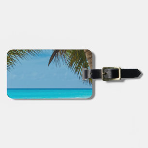 Beach luggage tag