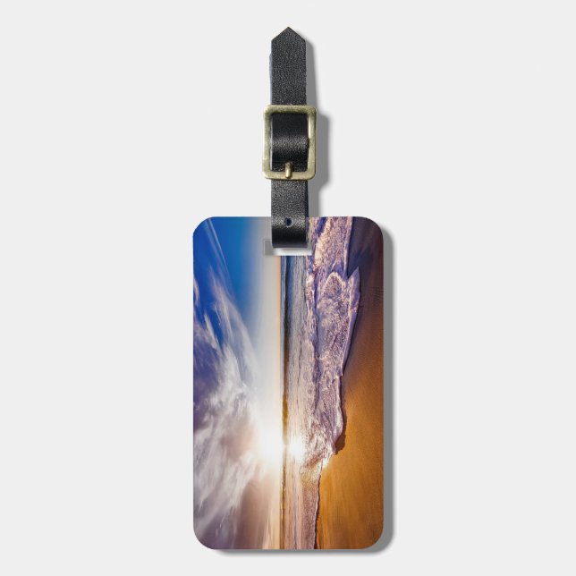 Beach Luggage Tag (Front Vertical)