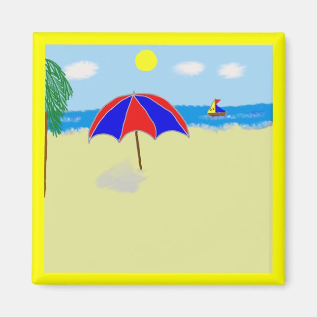 beach magnet (Front)