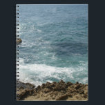 Beach Meets Ocean Notebook<br><div class="desc">Where the beach meets the ocean is a gift of beauty and peace and a great place to shop our beach theme gifts and gift ideas for holidays, birthdays and beach wedding favours. Birthday presents for fishing and fishermen, seashells from the sea shore and nature brings you the timeless gifts...</div>