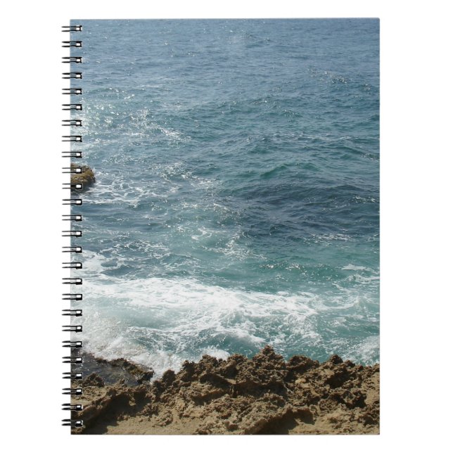 Beach Meets Ocean Notebook (Front)