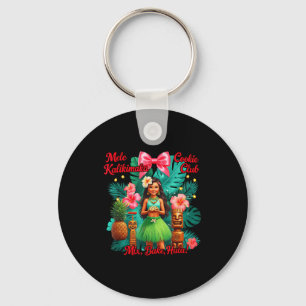 Beach Mele Kalikimaka Hawaiian Tail Party Santa Tu Key Ring