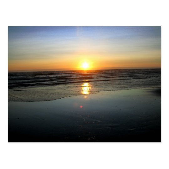 Beach Mirror Postcard